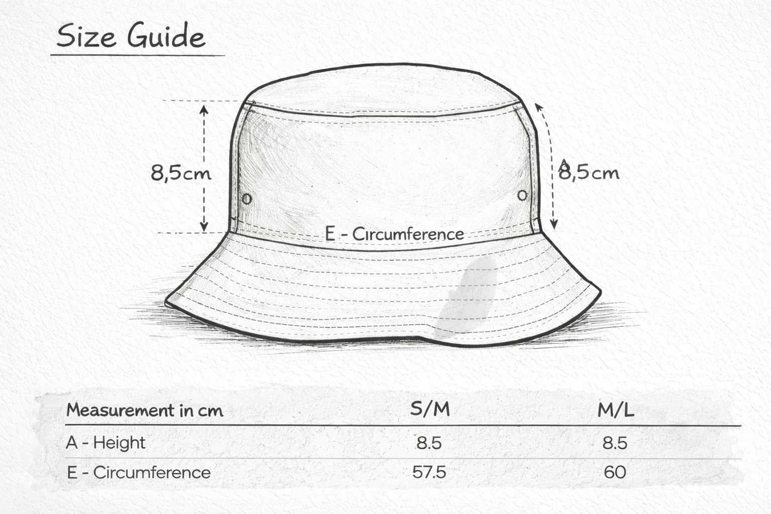 'the running boy' Bucket hat.