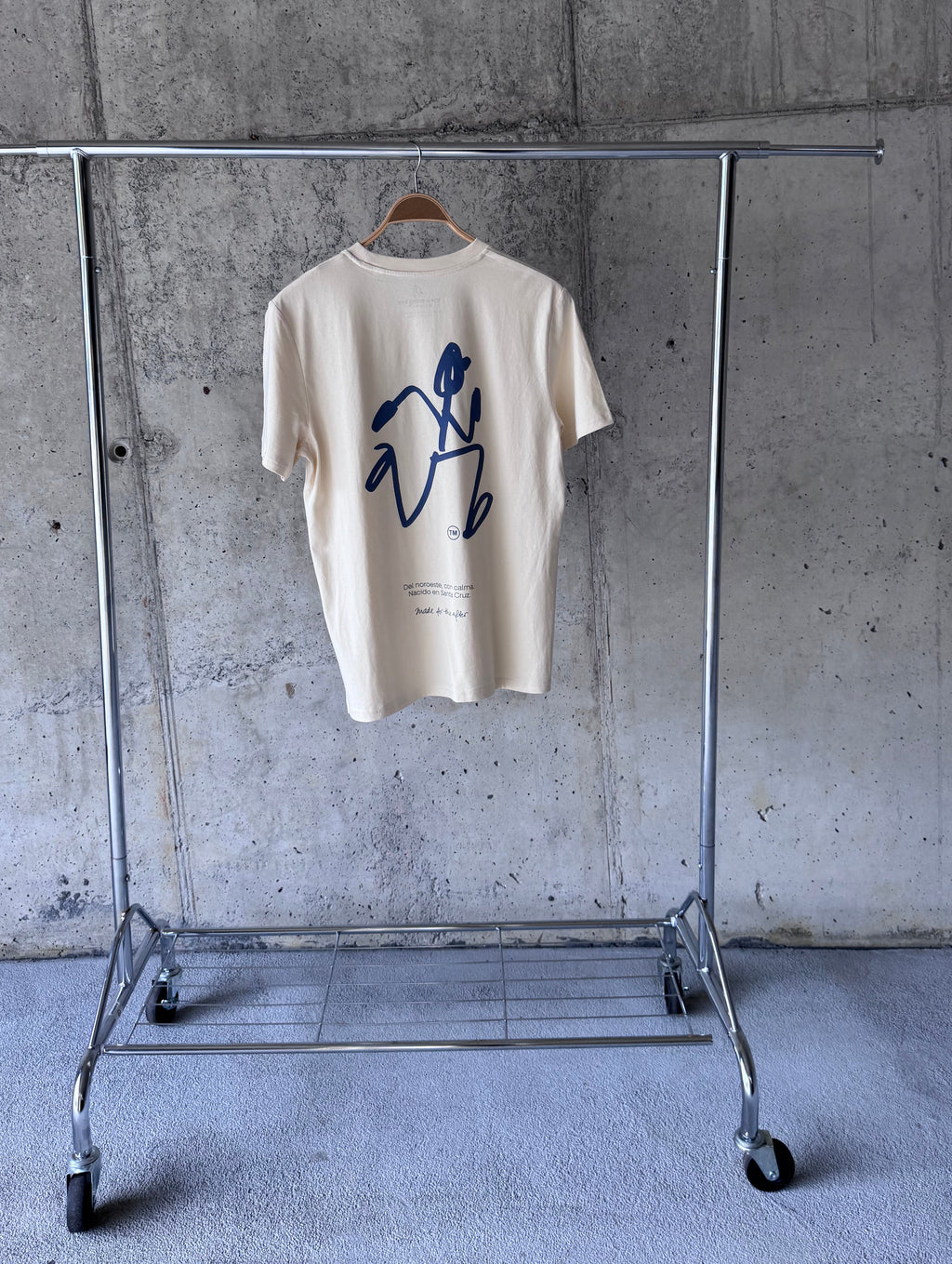 'Echo' Regular T-shirt Light