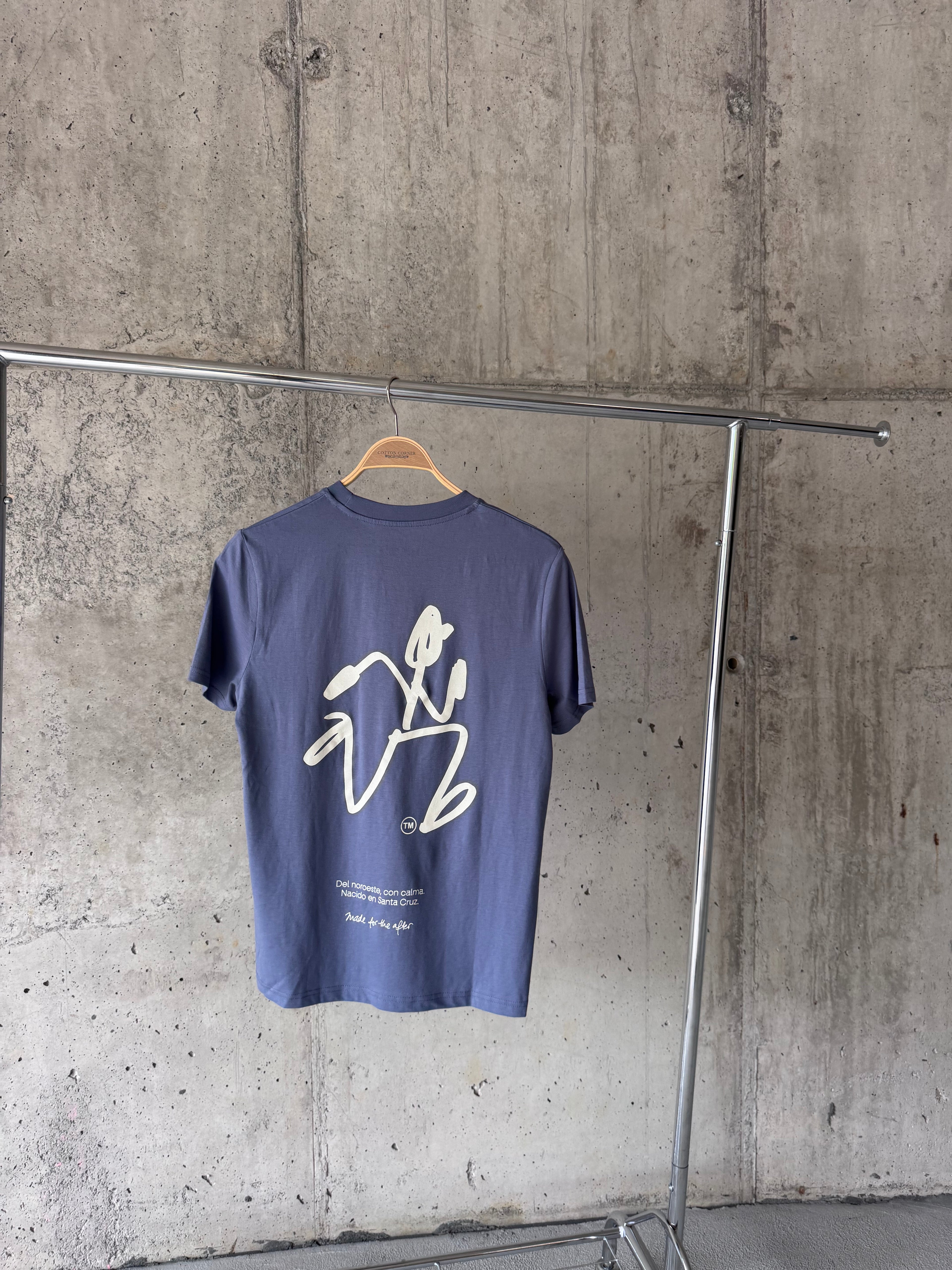 'Echo' Regular T-shirt Dark