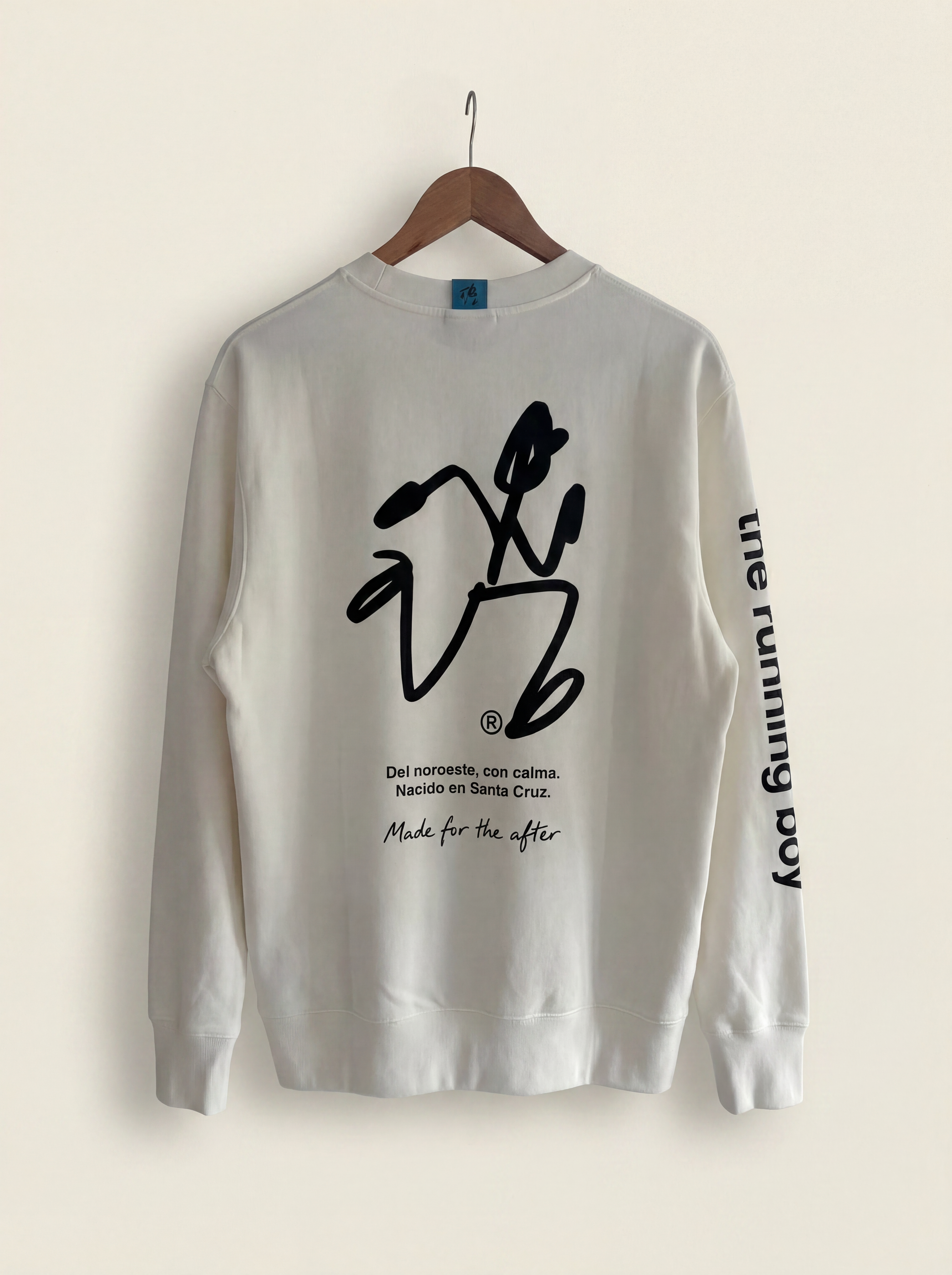 'the running boy' Sudadera regular cut.