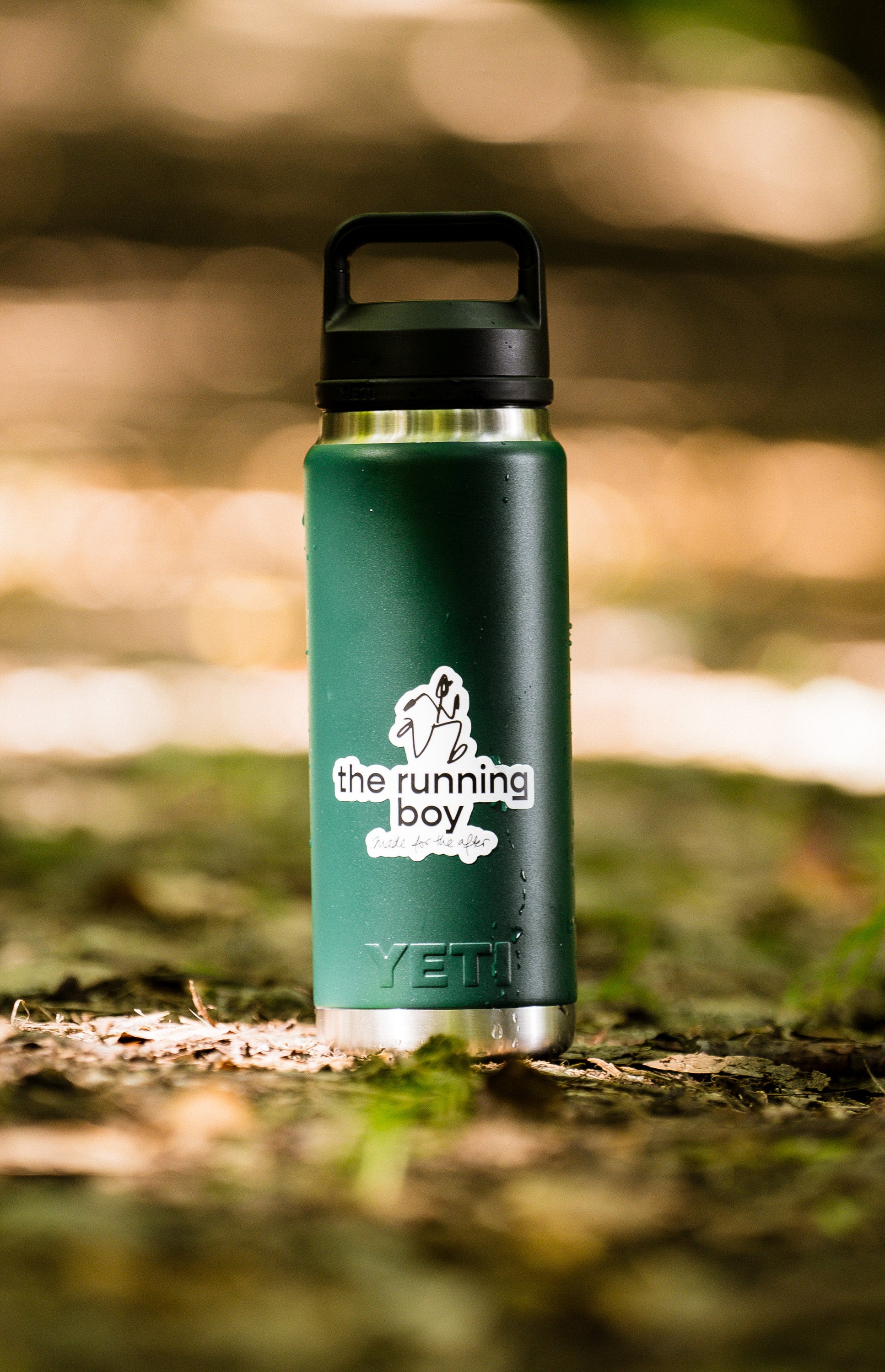 Pegatinas 'the running boy. Made for the after'. Pack 8 unidades.