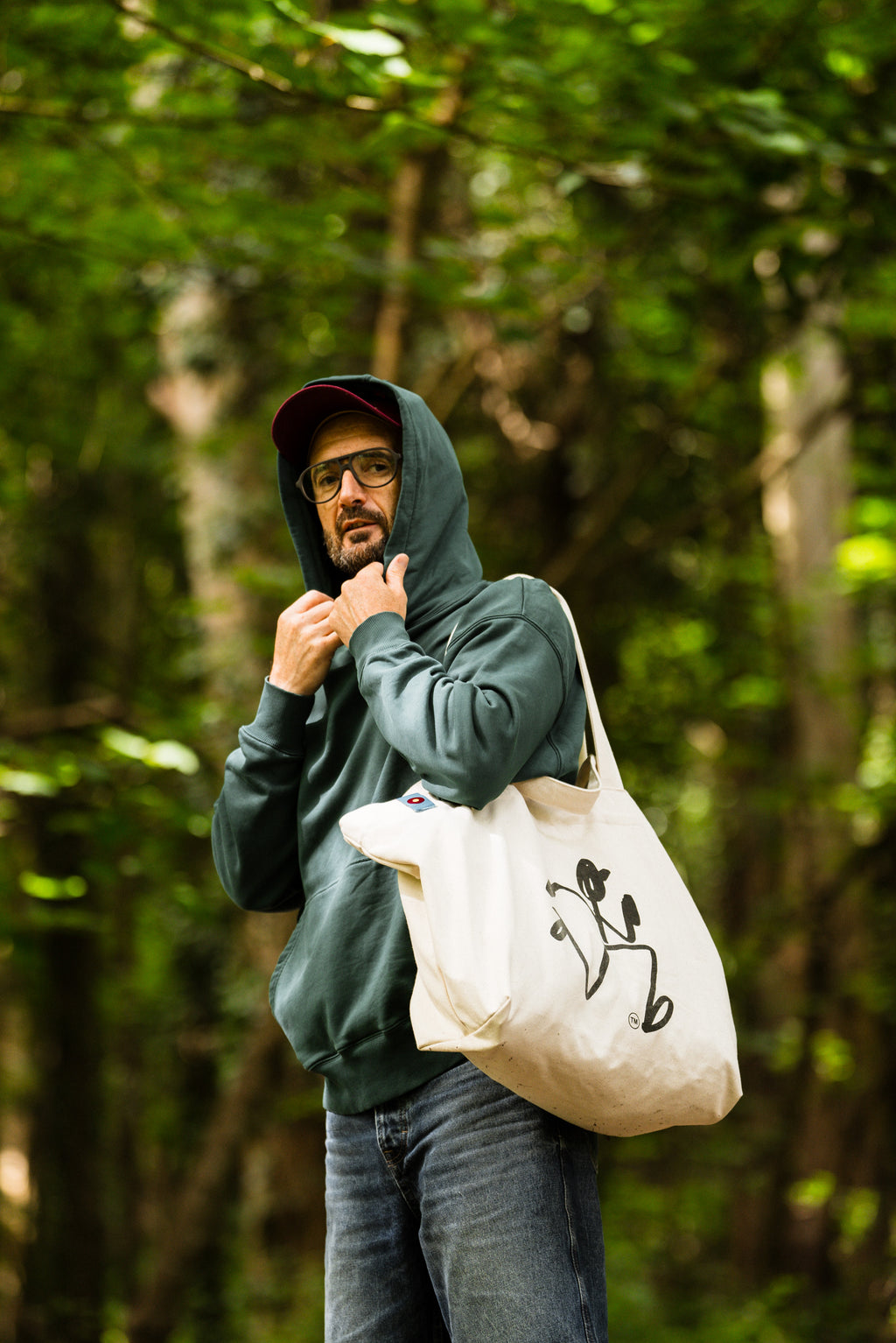 'the running boy' The Big Shopping Bag