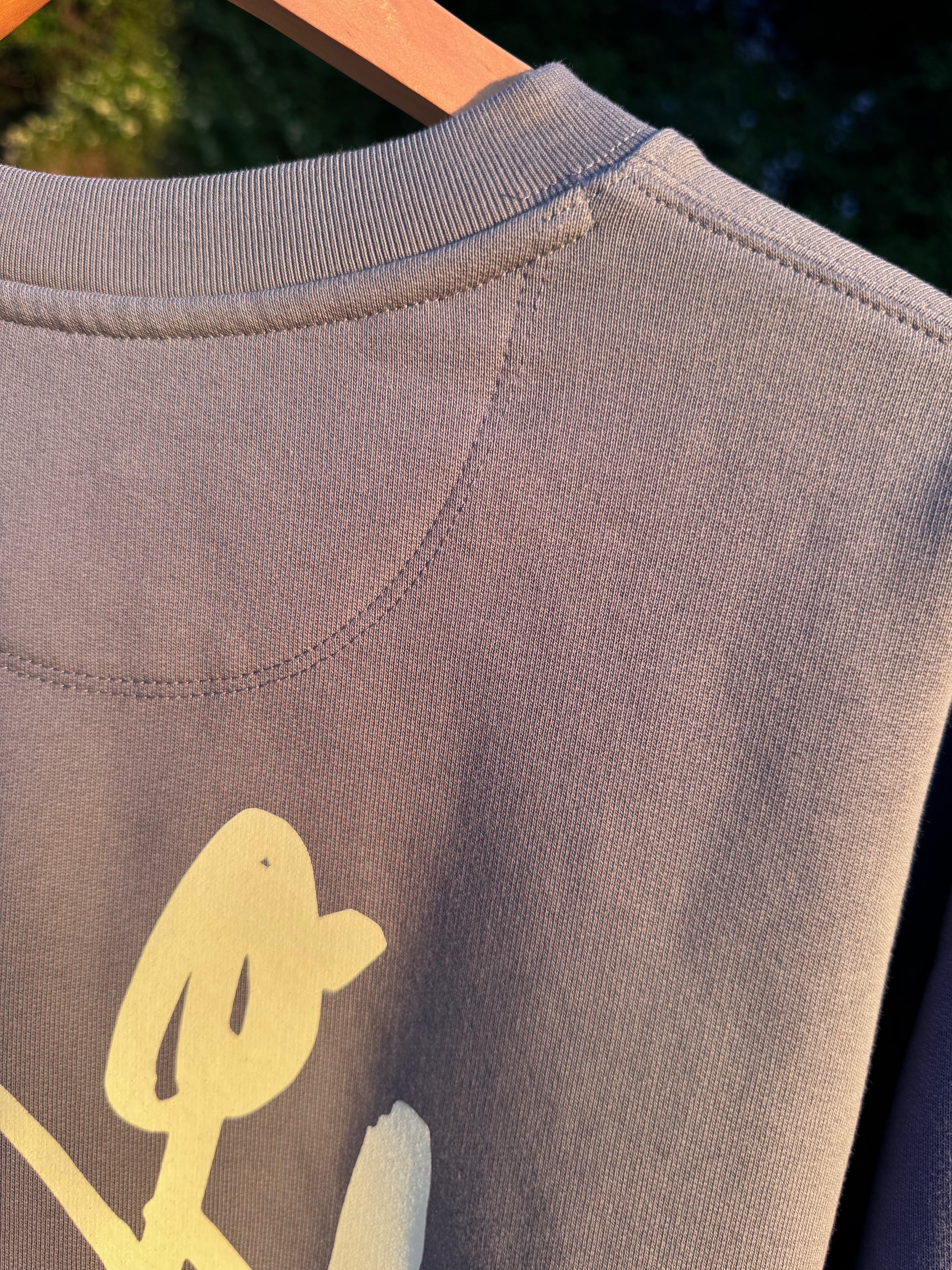 'Echo' Sudadera Regular LS Crew Dark