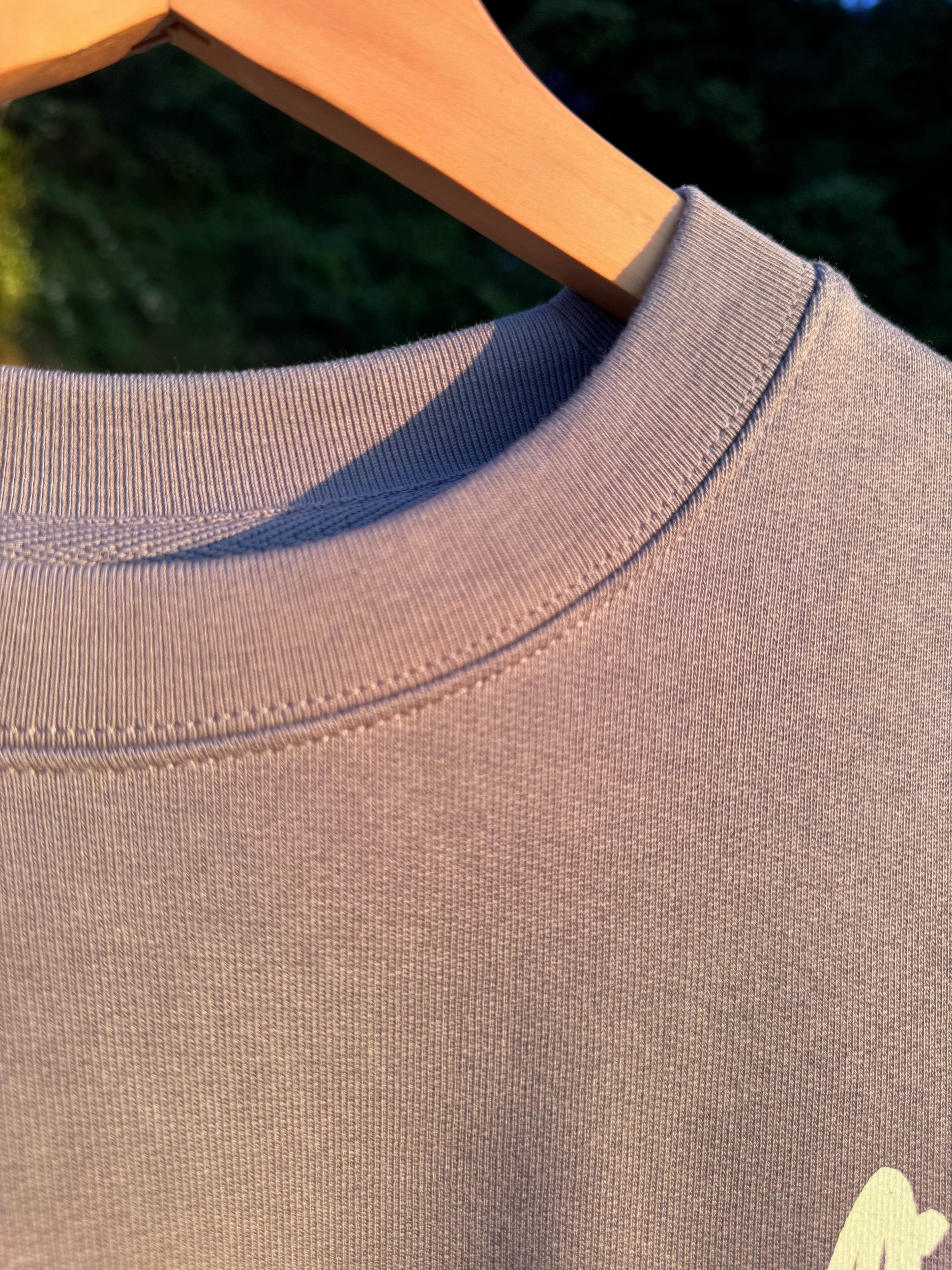 'Echo' Sudadera Regular LS Crew Dark