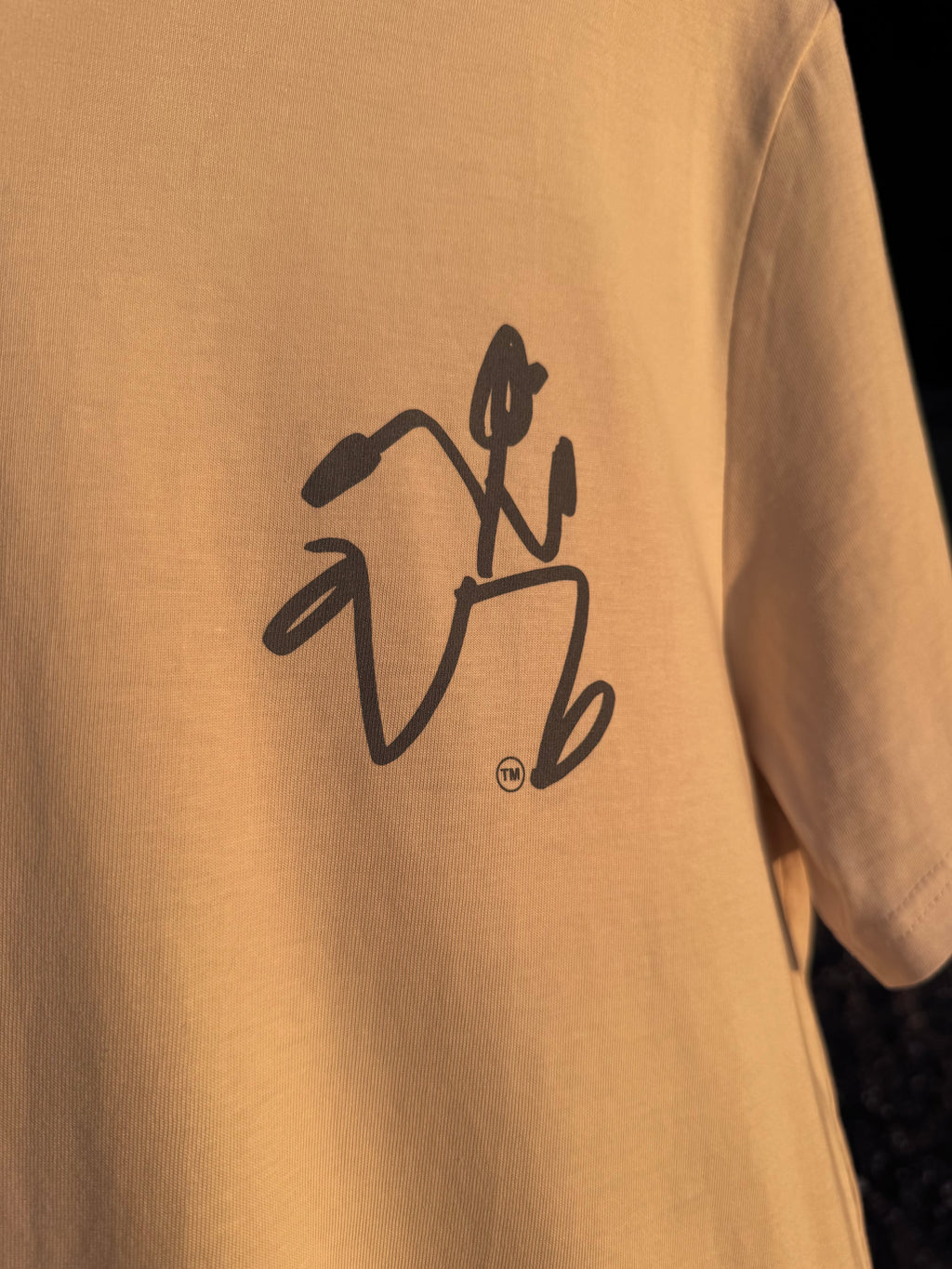 'Echo' Regular T-shirt Light