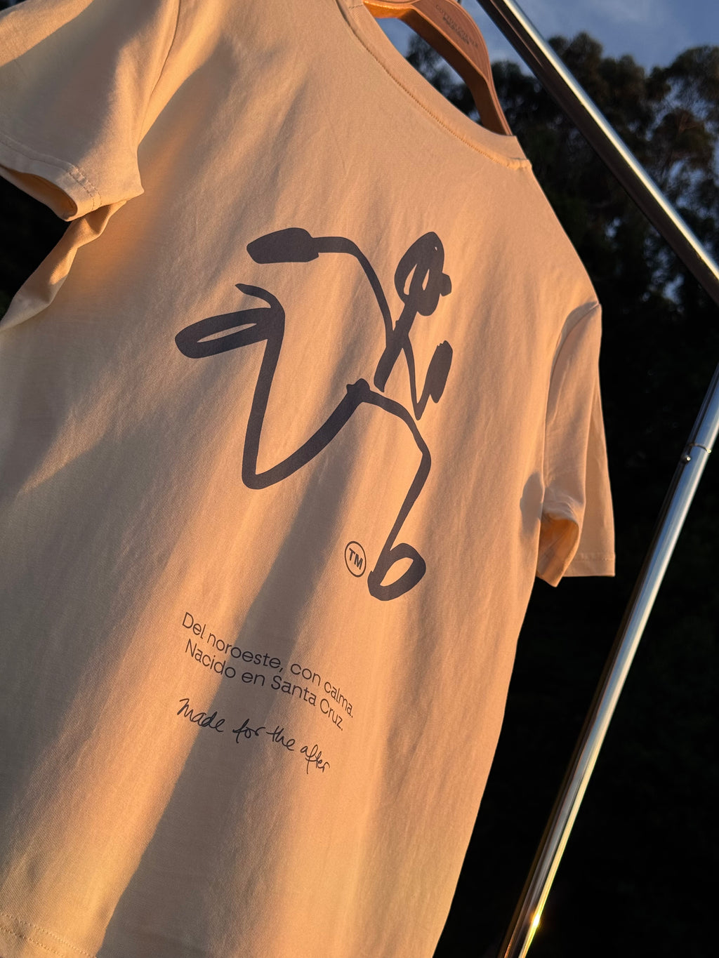 'Echo' Regular T-shirt Light
