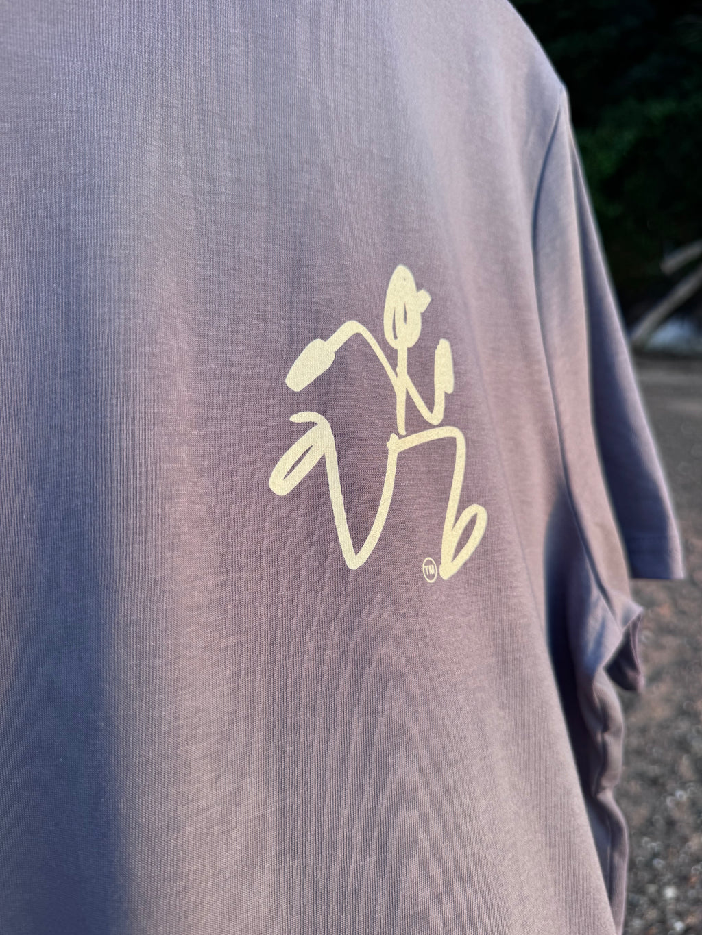 'Echo' Regular T-shirt Dark