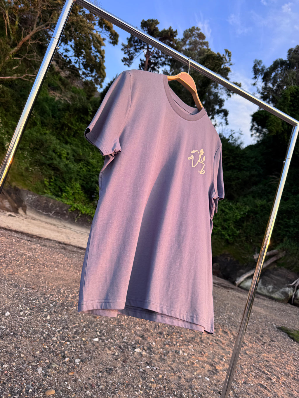 'Echo' Regular T-shirt Dark