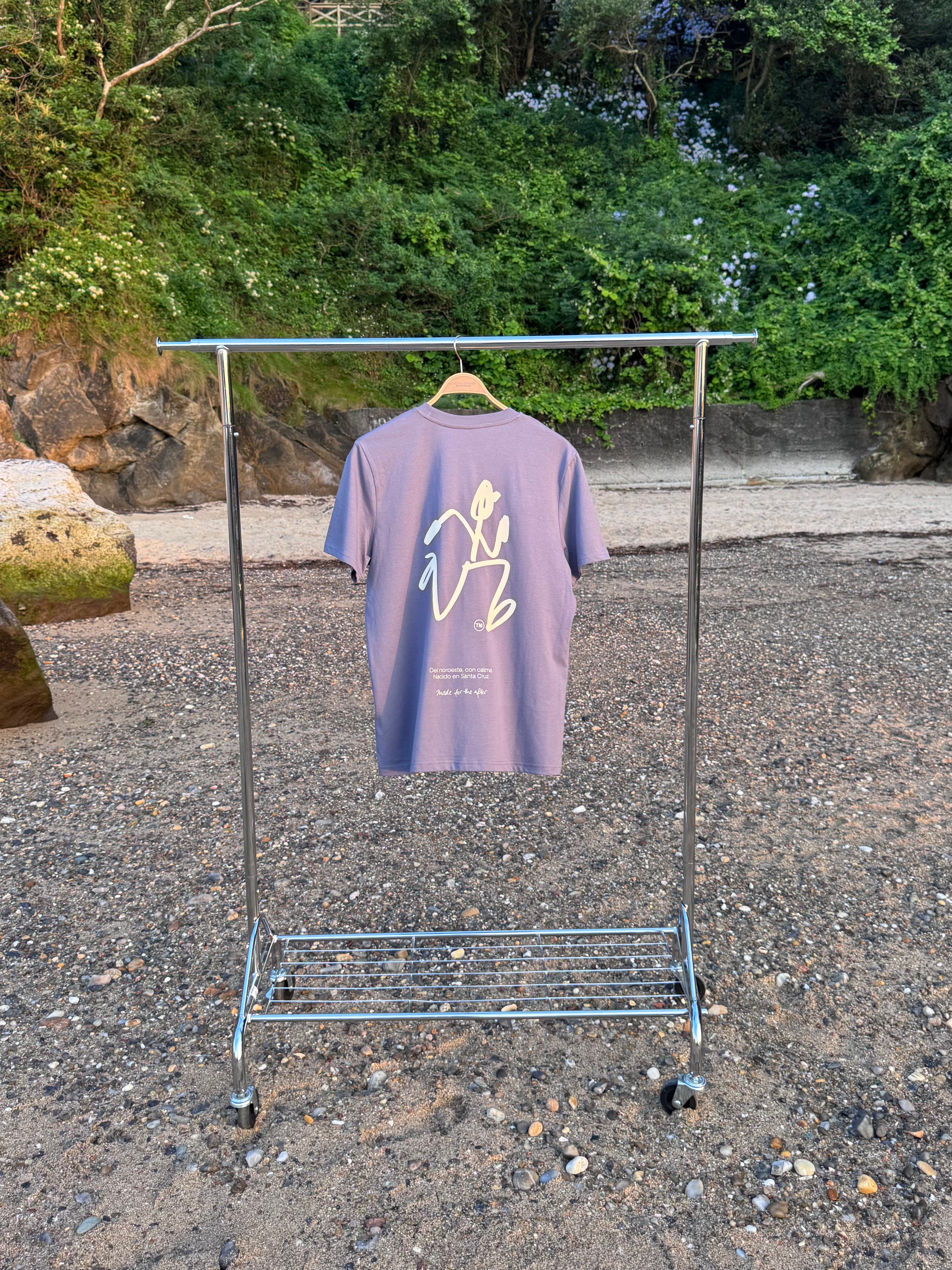 'Echo' Regular T-shirt Dark