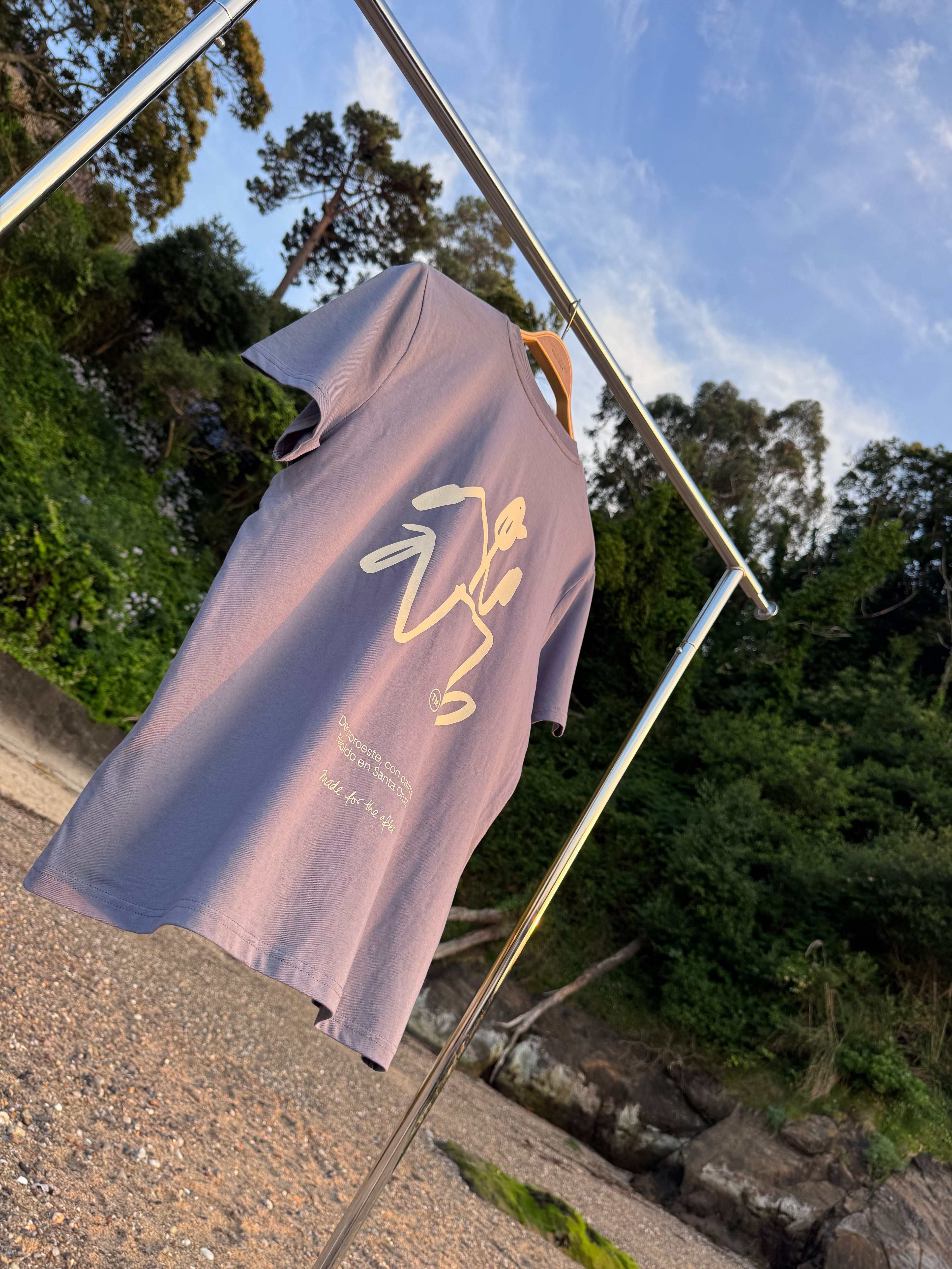 'Echo' Regular T-shirt Dark