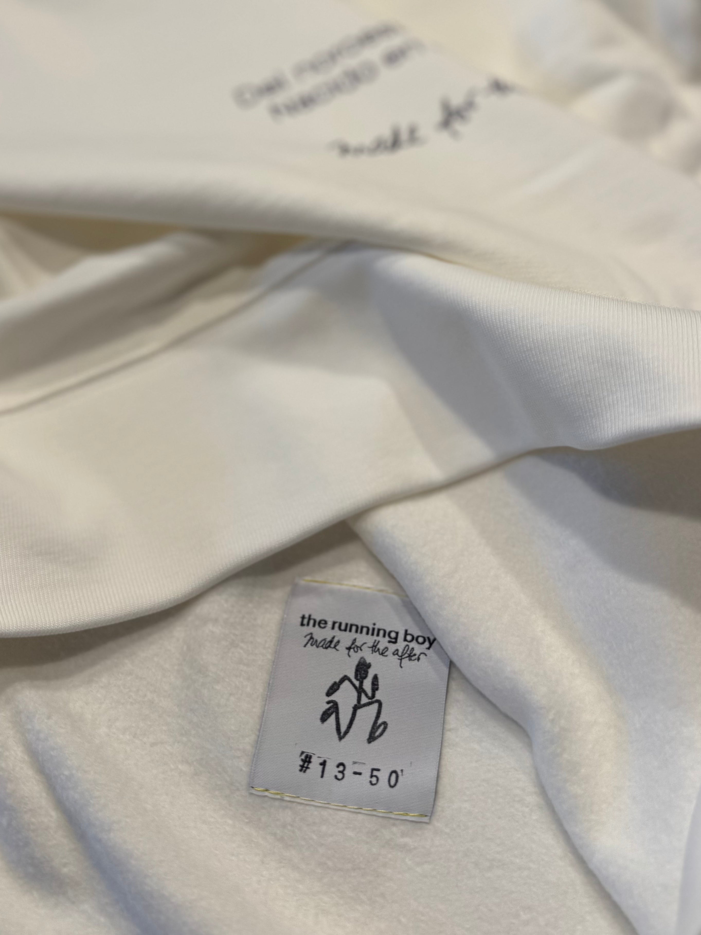 'the running boy' Sudadera regular cut.