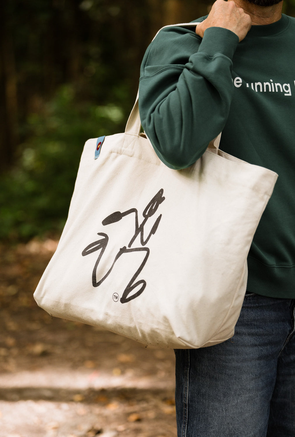 'the running boy' The Big Shopping Bag