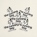 Pegatinas 'the running boy. Made for the after'. Pack 8 unidades.